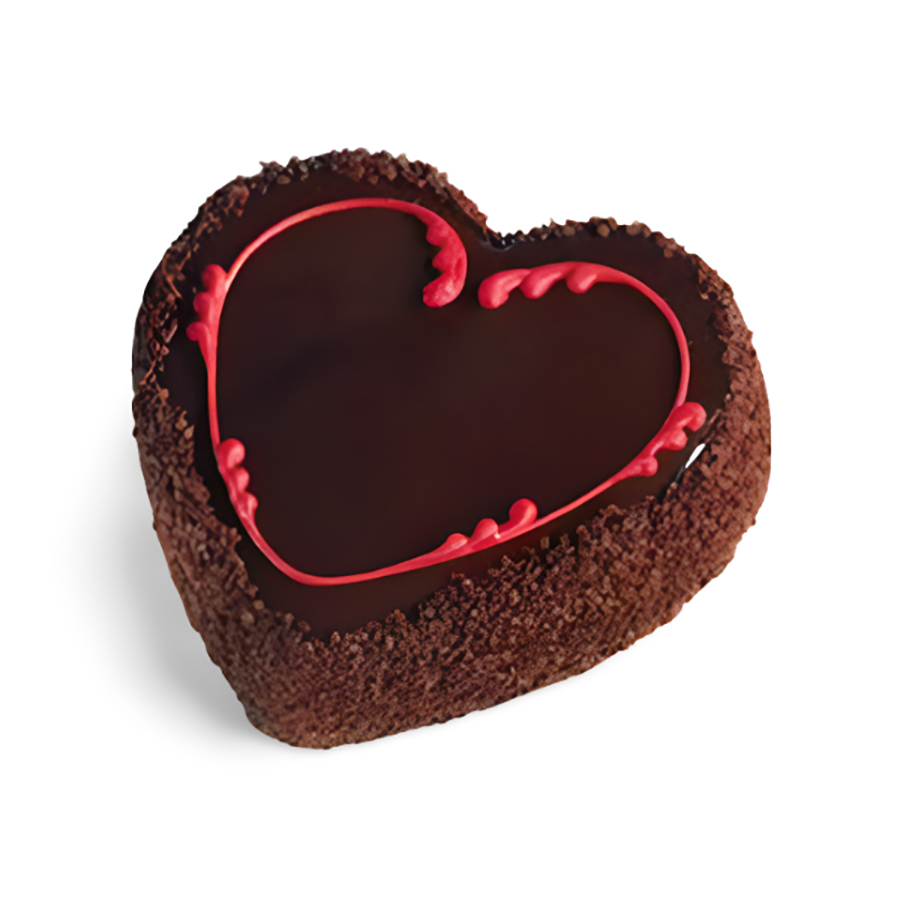 Choco Love Heart Cake